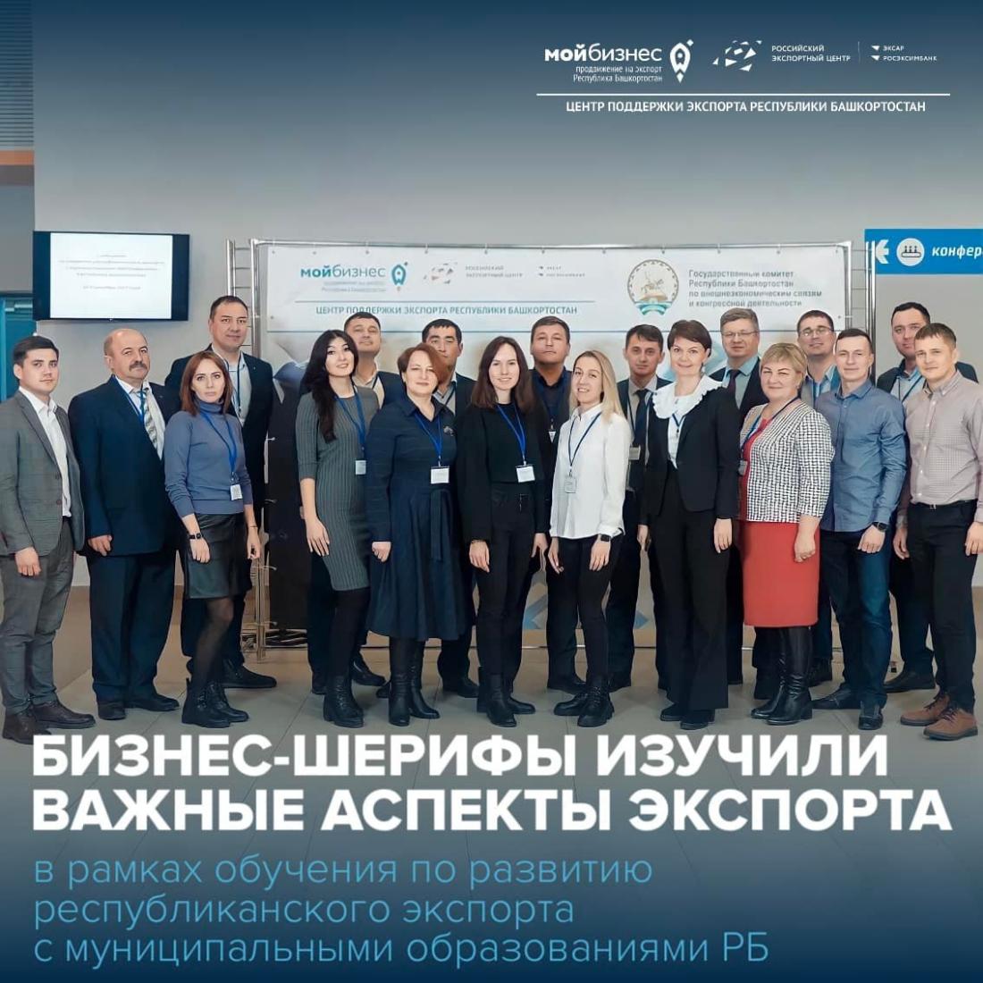 Центр поддержки экспорта РБ совместно с Министерством внешнеэкономических связей и конгрессной деятельности провели обучение по развитию республиканского экспорта с муниципальными образованиями Республики Башкортостан
