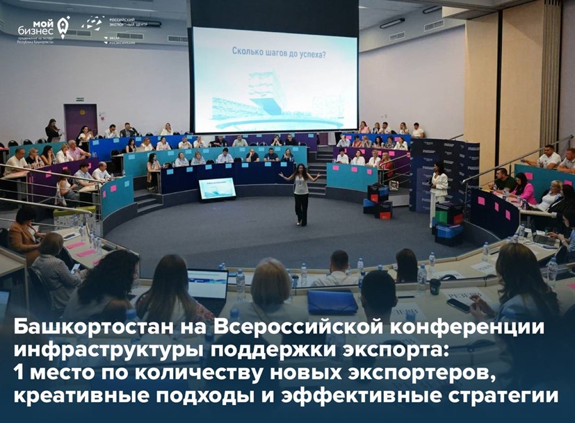 Башкортостан — №1 в России по количеству новых экспортеров!