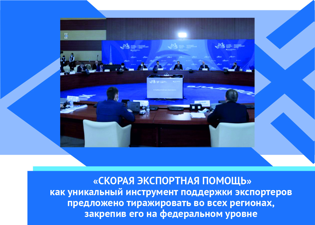 Во Владивостоке, состоялось заседание Координационного совета по теме «О развитии экспорта промышленной продукции и мерах государственной поддержки производителей при выходе на внешние рынки»