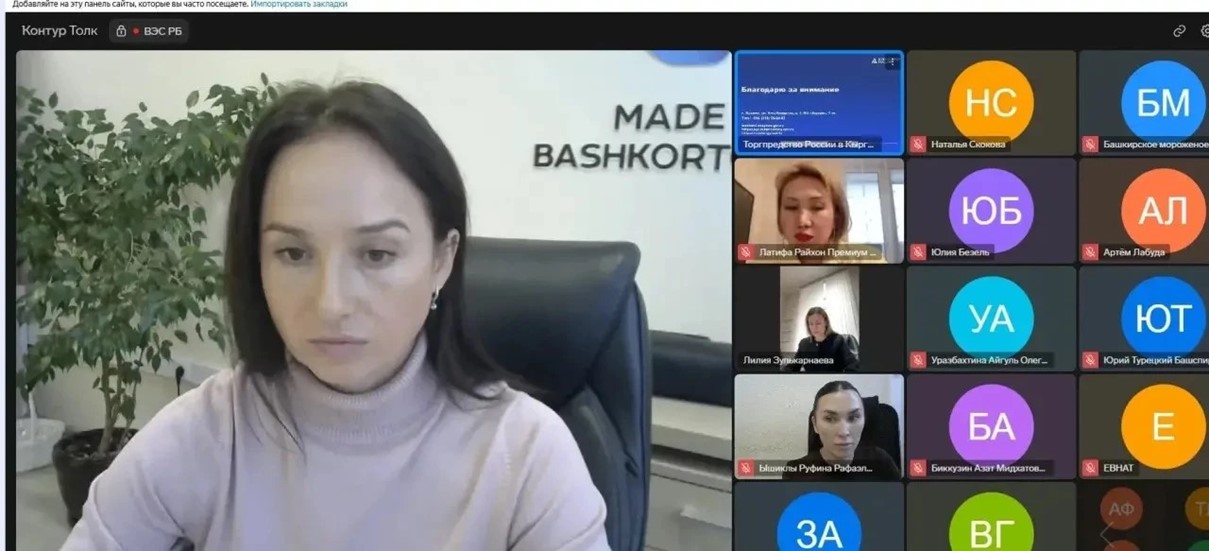 Башкортостан — Киргизия: обсудили перспективы экспорта и новые возможности для бизнеса