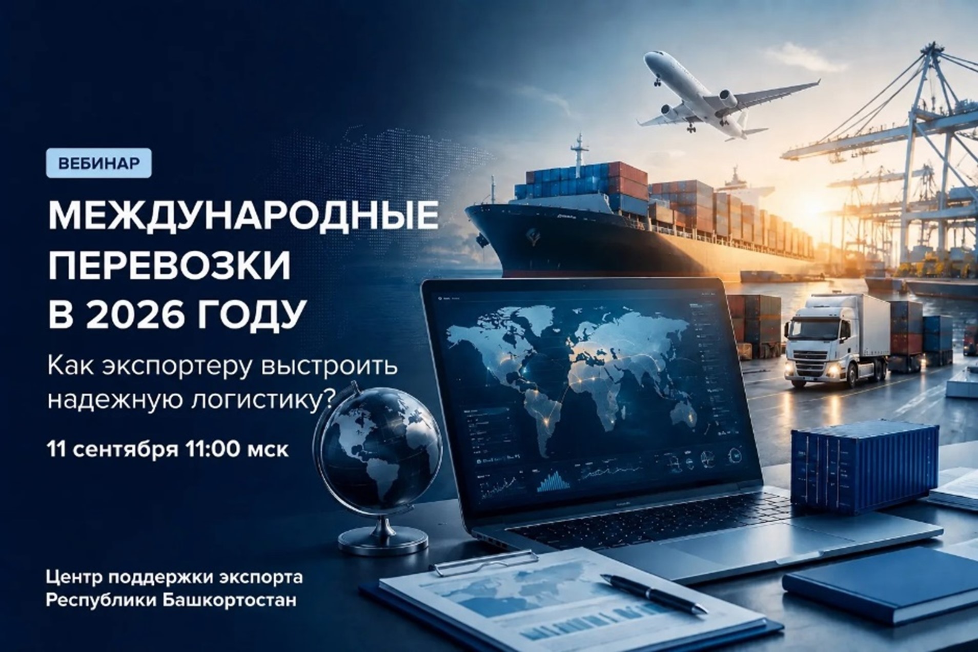 Международные перевозки в 2026 году: как экспортеру выстроить надежную логистику?